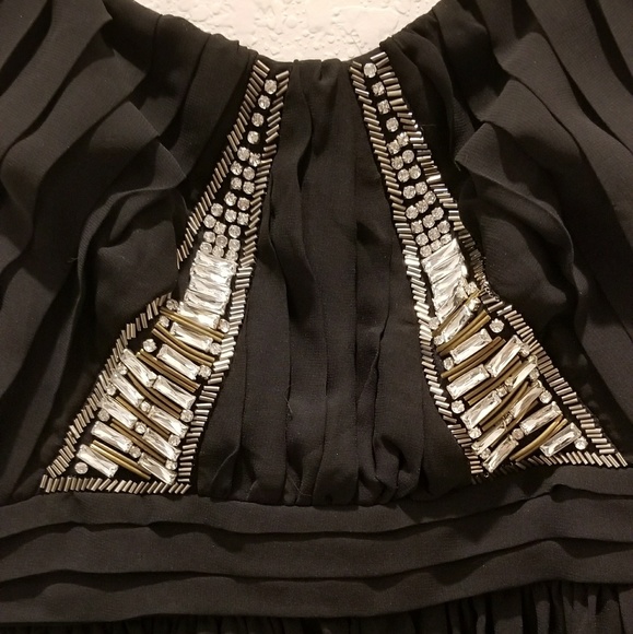 Beaded strapless dress - Picture 2 of 4